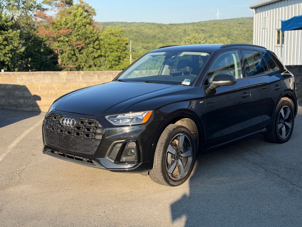 Black Metallic 2023 Audi Q5 SUV / Crossover All-Wheel Drive 7-Speed Automatic