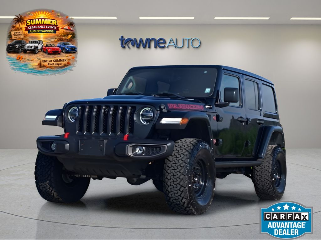 Black Clearcoat 2022 Jeep Wrangler SUV / Crossover Four-Wheel Drive 8-Speed Automatic