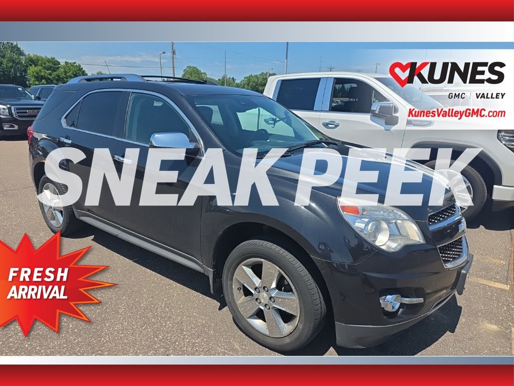 Black 2013 Chevrolet Equinox LTZ AWD SUV / Crossover All-Wheel Drive 6-Speed Automatic Overdrive