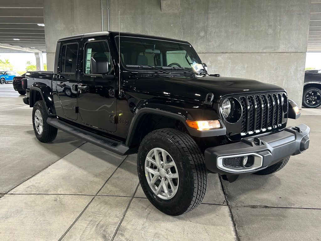 Certified 2023 Jeep Gladiator Sport S with VIN 1C6JJTAM5PL591009 for sale in Miami, FL