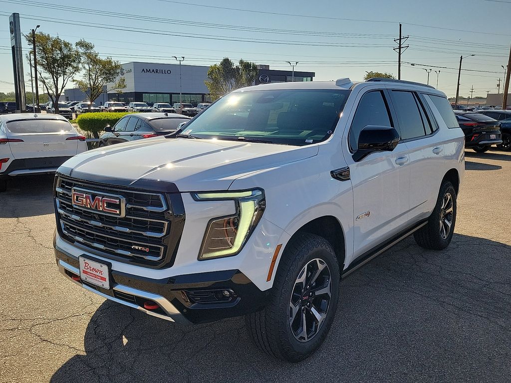 2026 GMC Yukon AT4 White at Brown Buick GMC