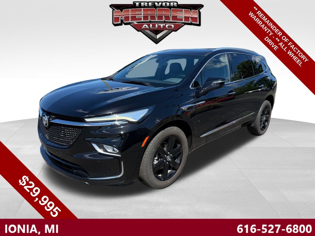 Black (Ebony Twilight Metallic) 2023 Buick Enclave SUV / Crossover Four-Wheel Drive 9-Speed Automatic