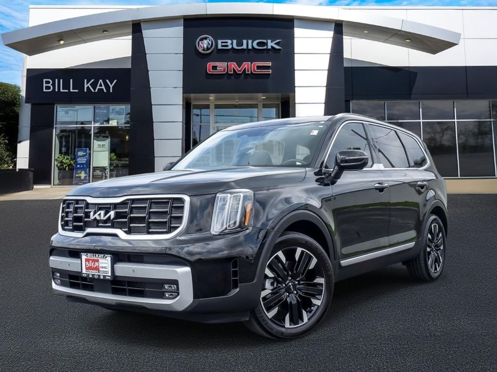 Ebony Black 2024 Kia Telluride SX AWD SUV / Crossover All-Wheel Drive 8-Speed Automatic