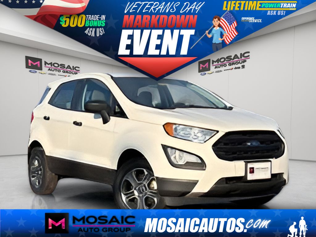 Used 2020 Ford EcoSport S SUVs
