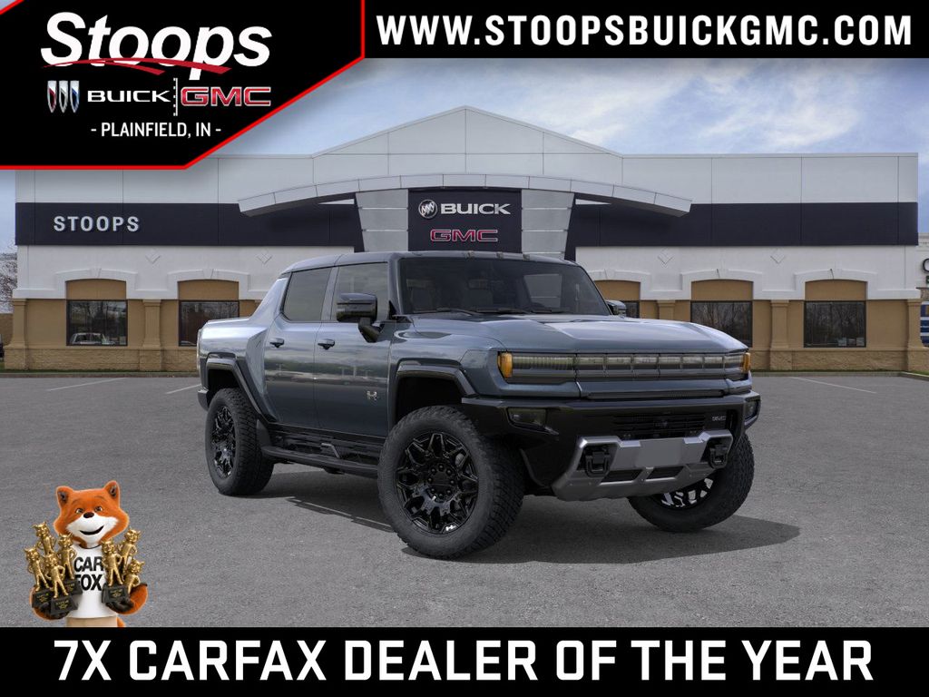 Gray (Graphite Blue Metallic) 2026 GMC Hummer EV Pickup Pickup Truck All-Wheel Drive 1-Speed Automatic