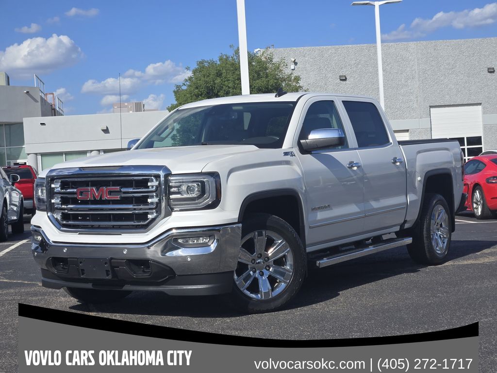 White Frost Tricoat 2017 GMC Sierra 1500 Pickup Truck Four-Wheel Drive 6-Speed Automatic Overdrive