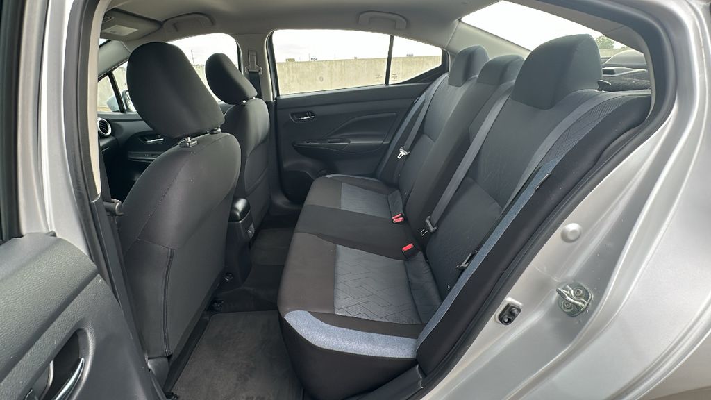 2025 Nissan Versa 1.6 SV Silver at South Houston Nissan