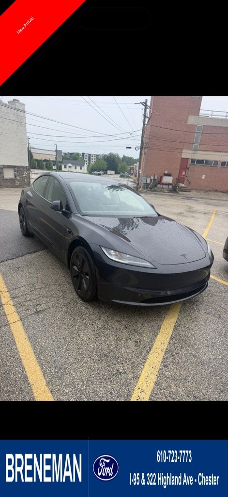 Diamond Black 2026 Tesla Model 3 Sedan All-Wheel Drive 1-Speed Automatic