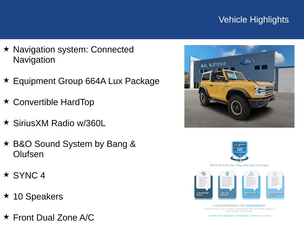 2024 Ford Bronco Heritage Limited Edition