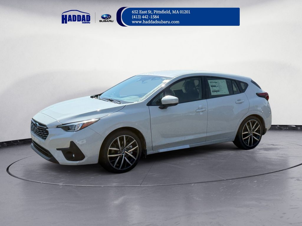Crystal White Pearl 2026 Subaru Impreza Wagon All-Wheel Drive Continuously Variable Transmission
