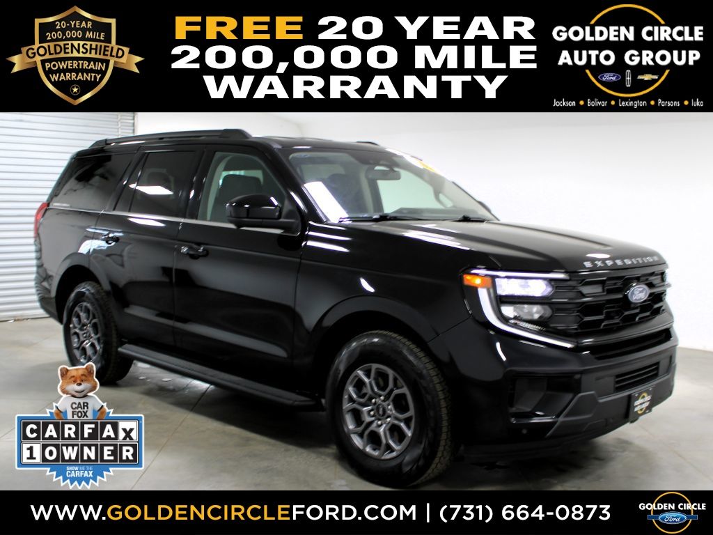 Agate Black Metallic 2025 Ford Expedition SUV / Crossover 4X2 10-Speed Automatic