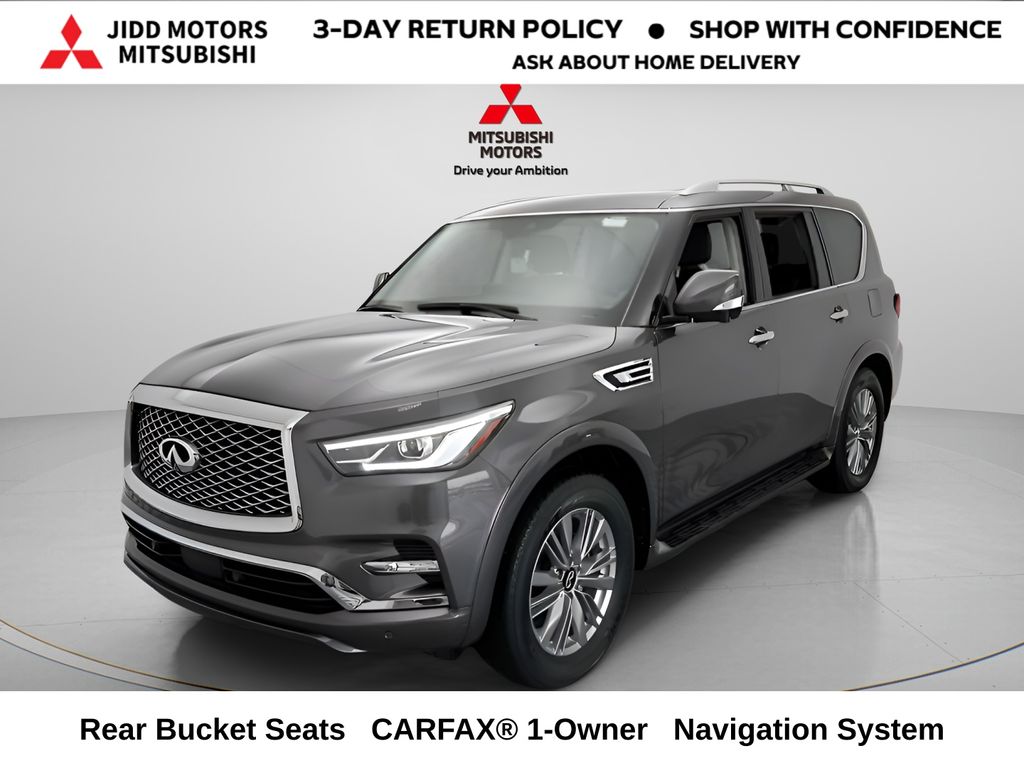 Anthracite Gray 2024 INFINITI QX80 SUV / Crossover All-Wheel Drive 7-Speed Automatic