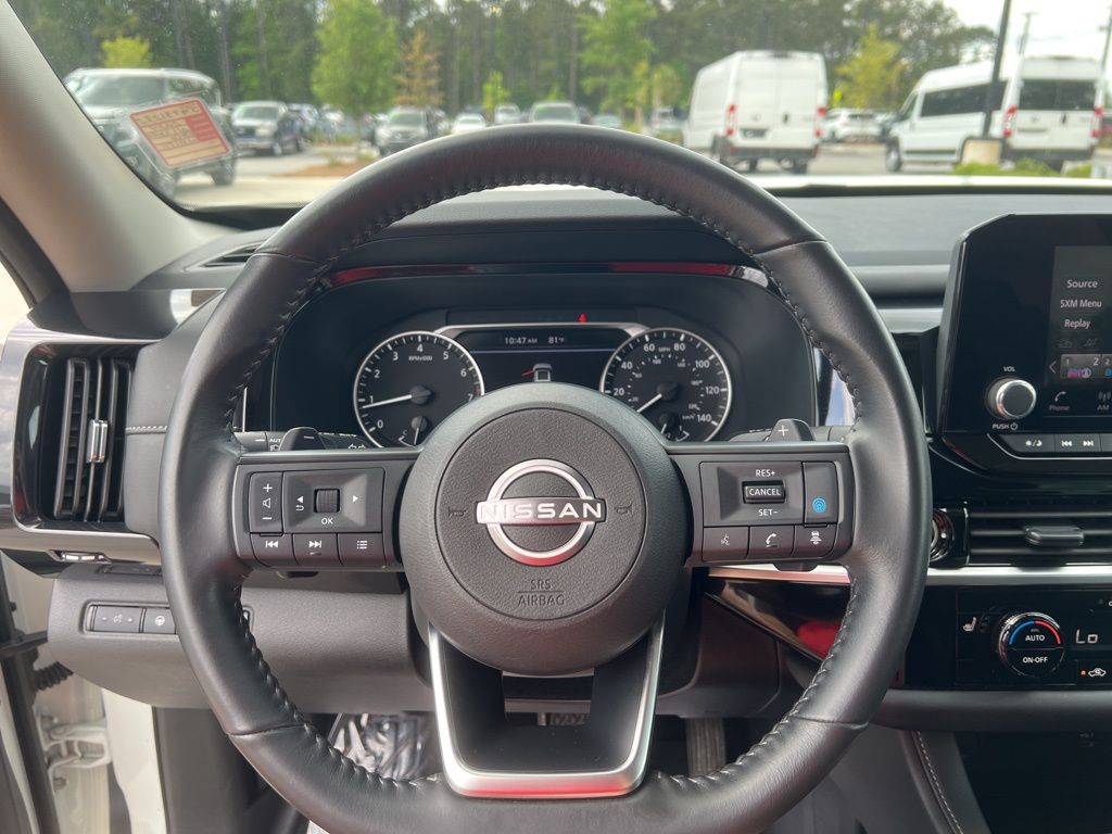 2024 Glacier White Nissan Pathfinder SV FWD SUV