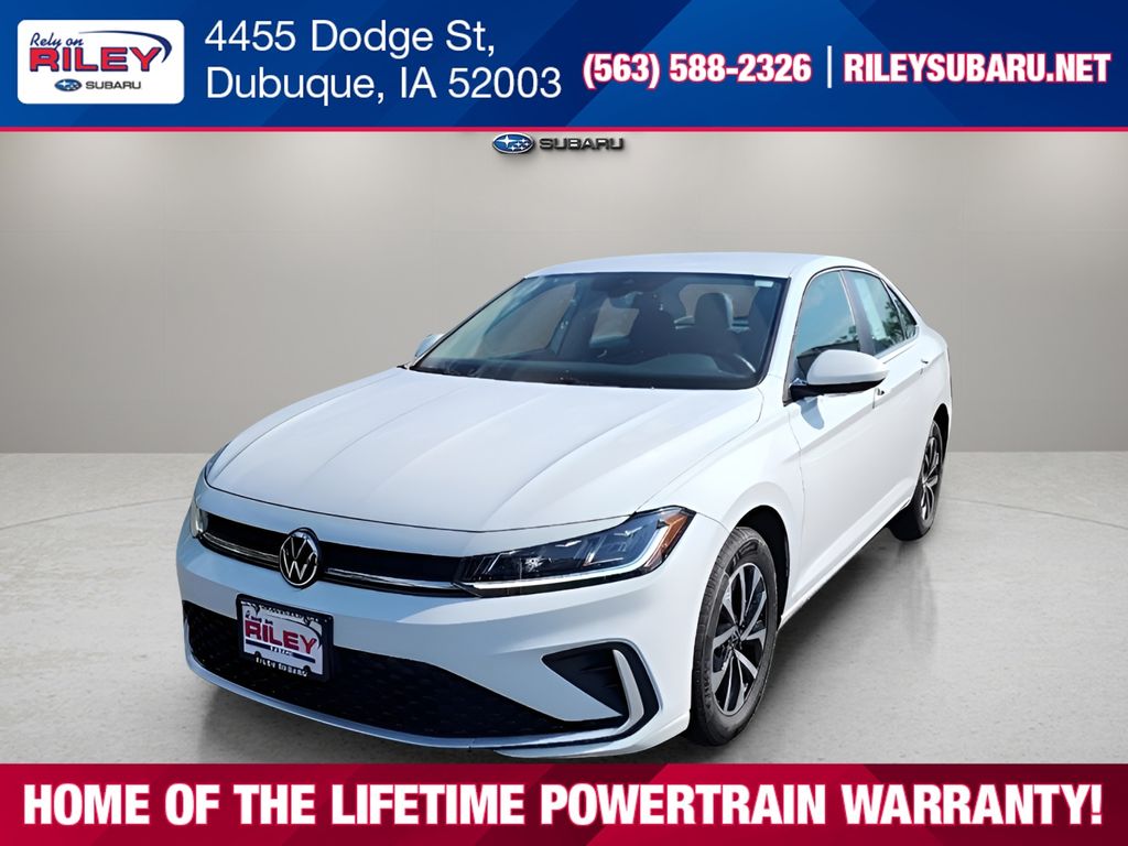 Gray 2025 Volkswagen Jetta Sedan Front-Wheel Drive 8-Speed Automatic