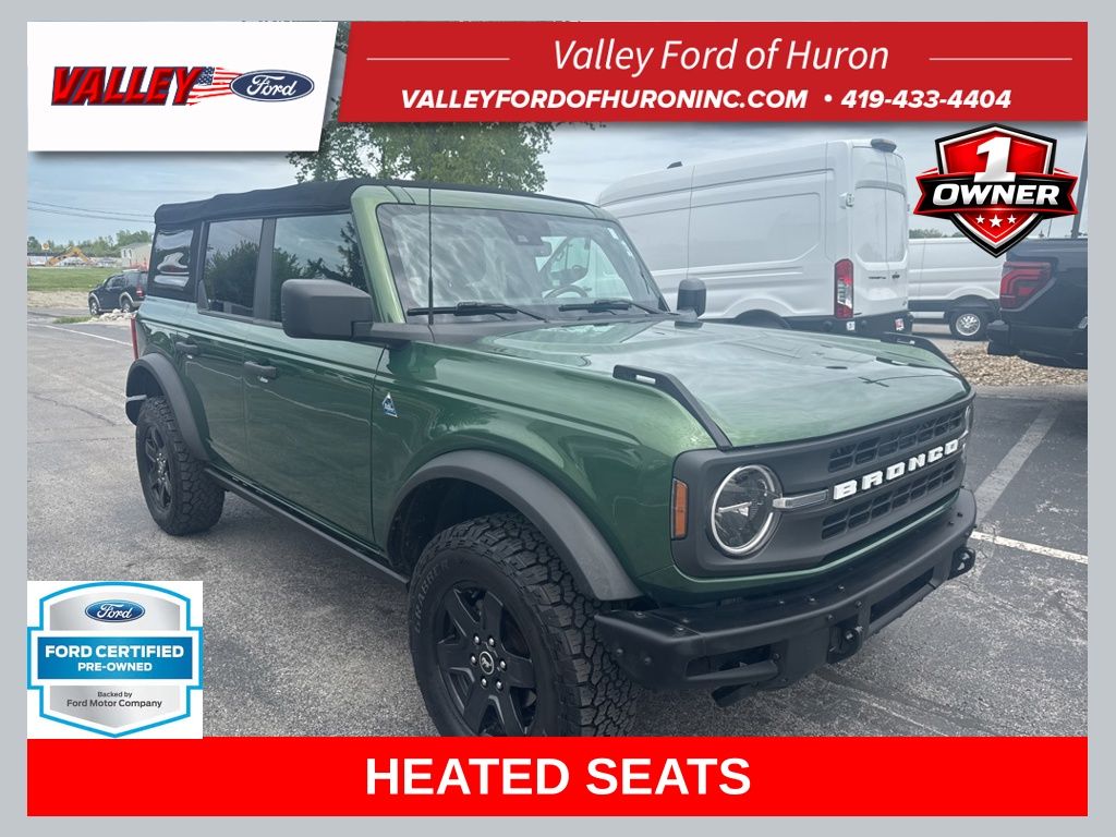 Green Metallic 2022 Ford Bronco SUV / Crossover Four-Wheel Drive Automatic