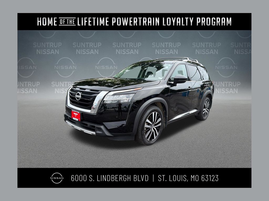 Super Black 2024 Nissan Pathfinder SUV / Crossover Front-Wheel Drive 9-Speed Automatic