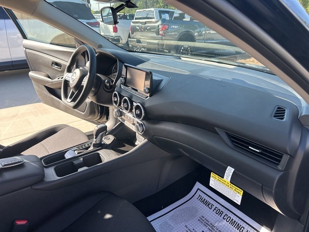 2025 Super Black Nissan Sentra S FWD Sedan
