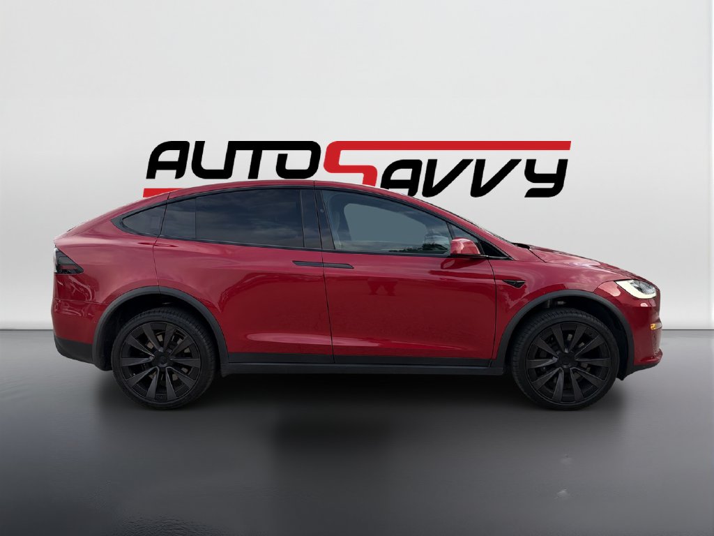 Used 2023 Red Tesla Plaid image 4