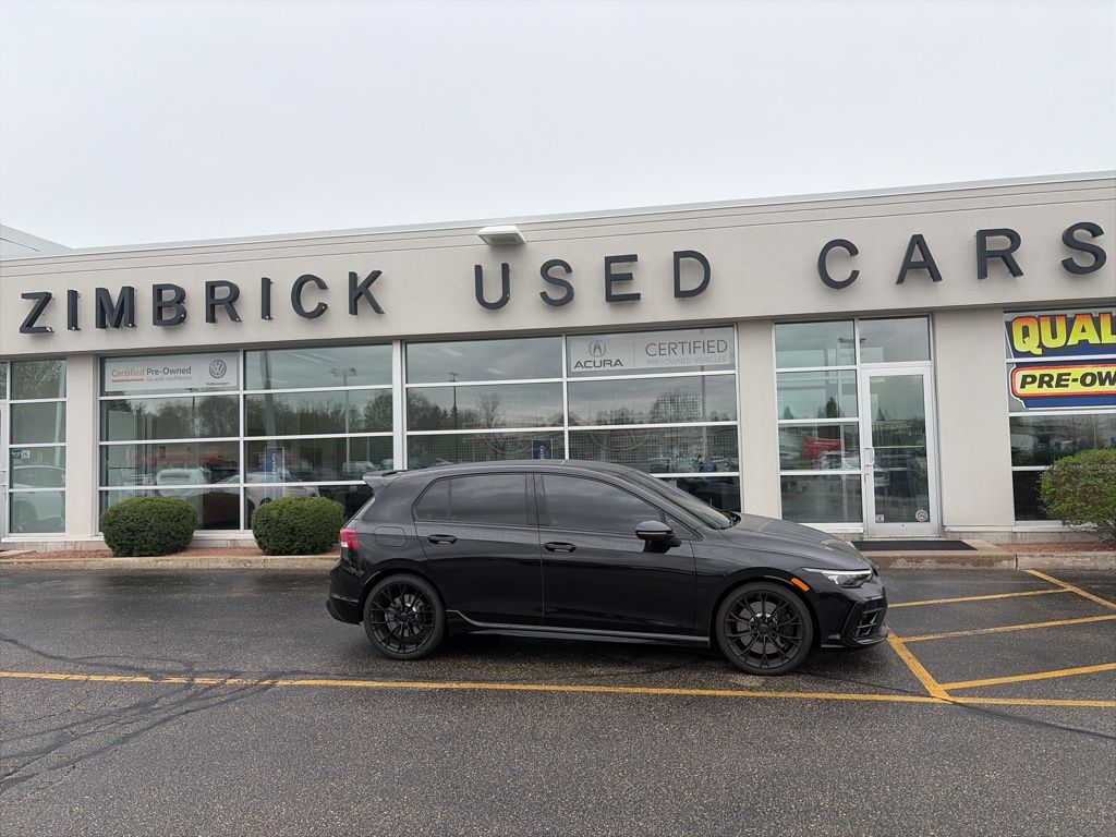 Black 2025 Volkswagen Golf R Black Edition 4Motion Hatchback All-Wheel Drive 7-Speed Dual Clutch