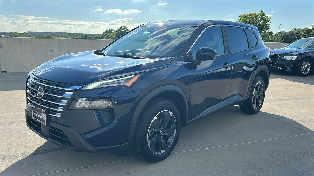 2025 Nissan Rogue SV Blue at Bravo Nissan