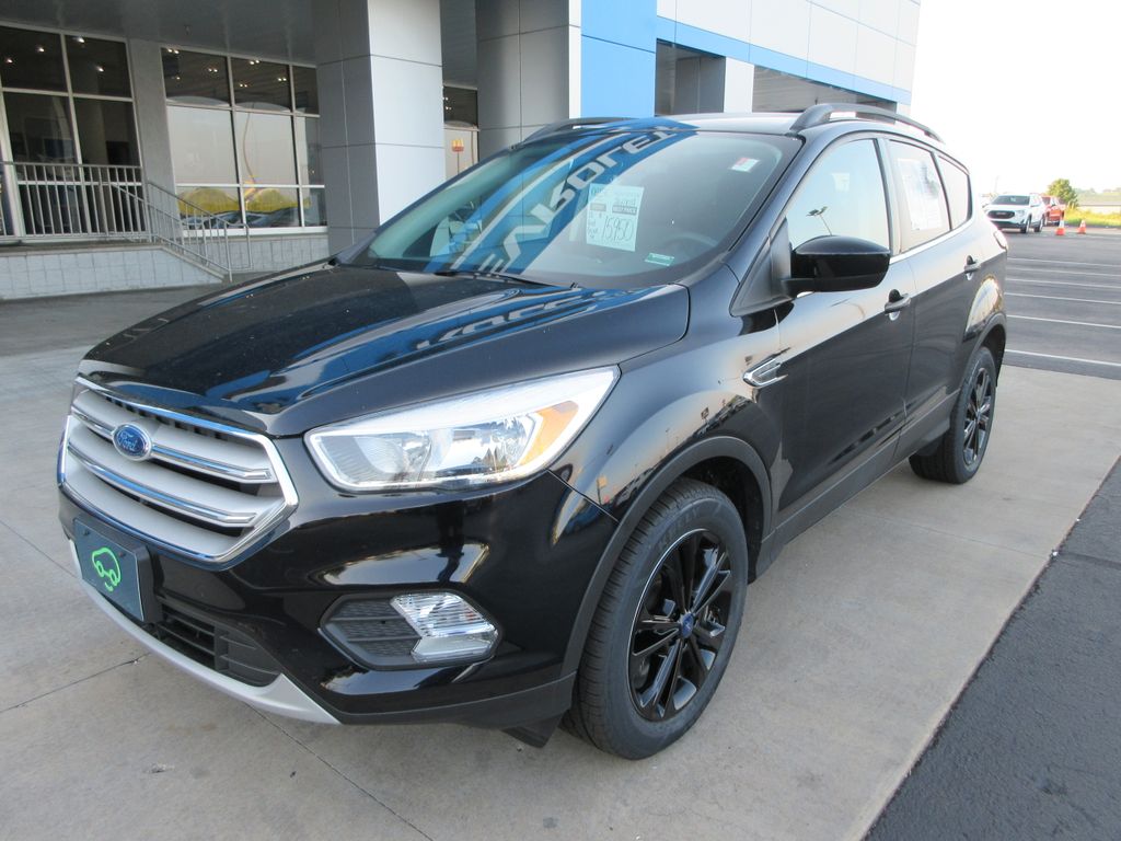 Shadow Black 2018 Ford Escape SUV / Crossover All-Wheel Drive 6-Speed Automatic