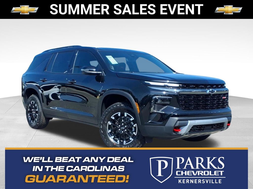 Black Metallic 2026 Chevrolet Traverse SUV / Crossover Four-Wheel Drive 8-Speed Automatic