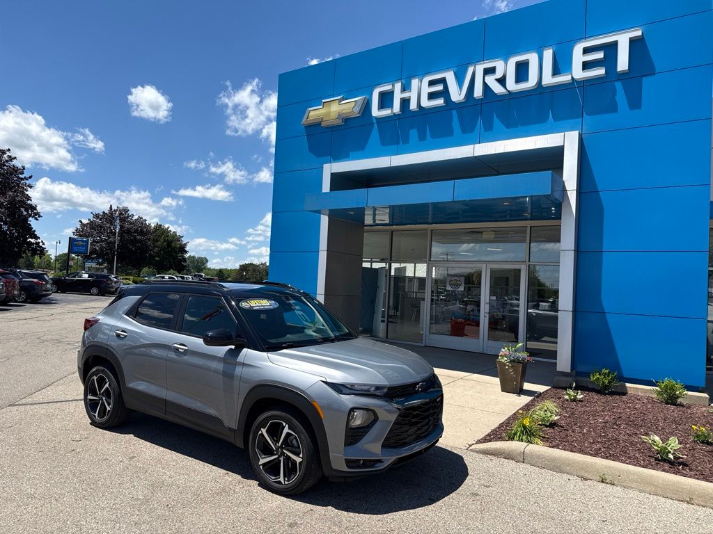 Sterling Gray Metallic 2023 Chevrolet Trailblazer RS FWD SUV / Crossover Front-Wheel Drive Continuously Variable Transmission