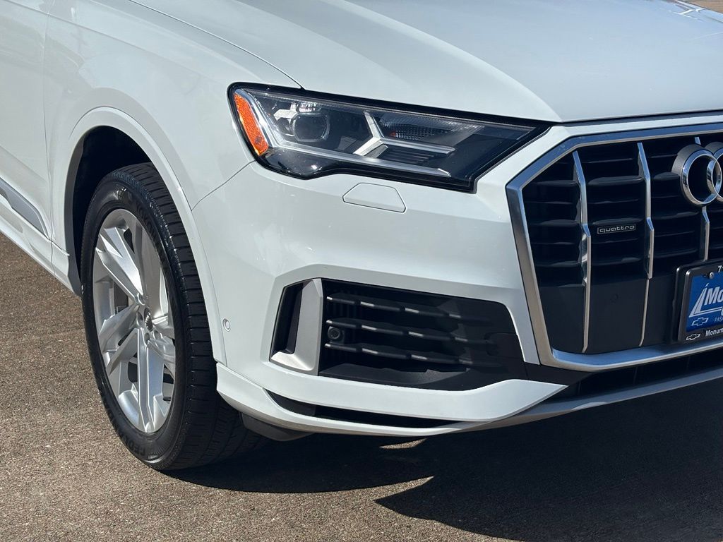 2020 Audi Q7 55 Premium Plus White at Westside Lexus