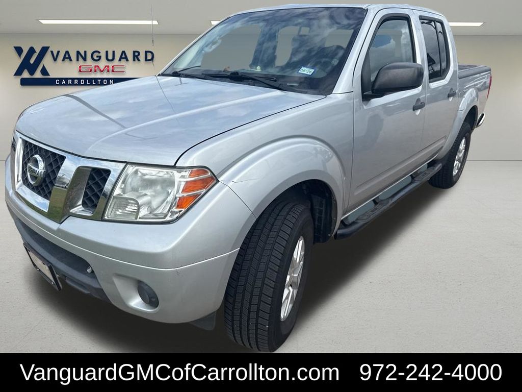2015 Nissan Frontier SL Crew Cab 4WD Pickup Truck Four-Wheel Drive 5-Speed Automatic Overdrive