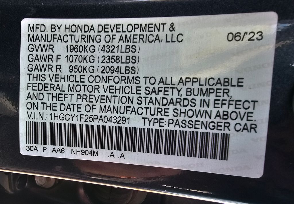 2023 Honda Accord LX