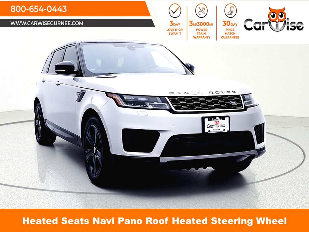 Silver 2019 Land Rover Range Rover Sport V6 HSE 4WD SUV / Crossover All-Wheel Drive 8-Speed Automatic