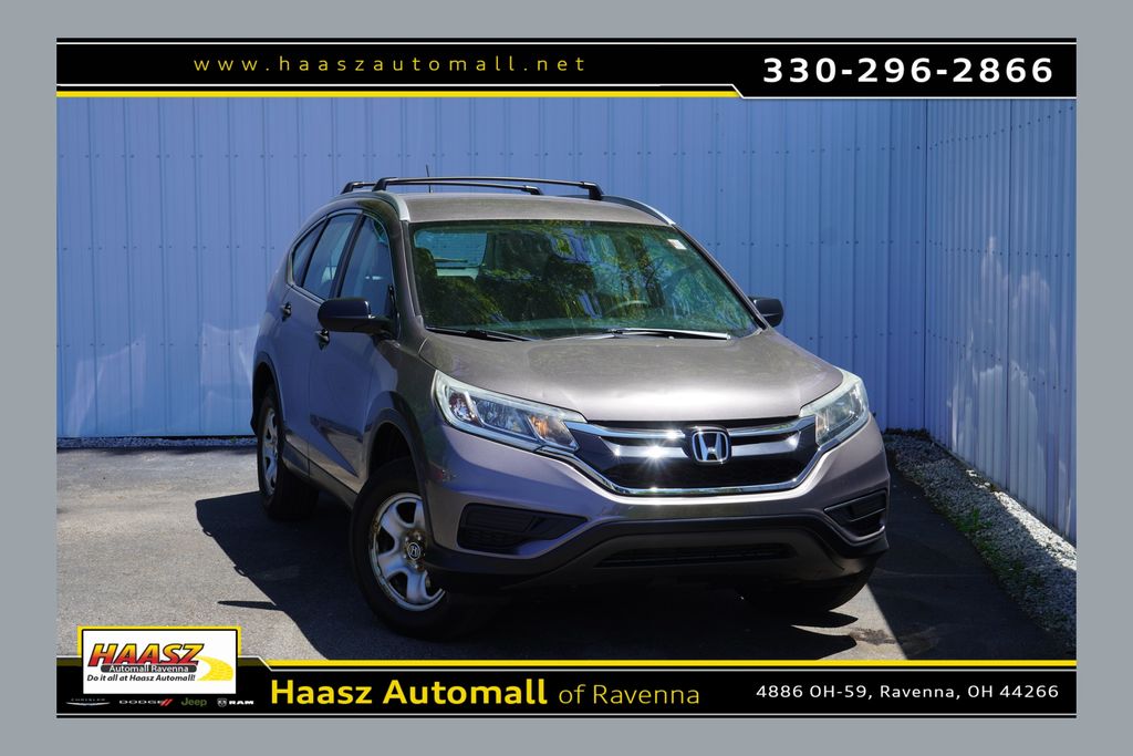 Gray (Modern Steel Metallic) 2015 Honda CR-V SUV / Crossover All-Wheel Drive Continuously Variable Transmission