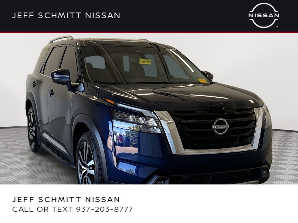 Deep Ocean Blue Pearl 2025 Nissan Pathfinder Platinum FWD SUV / Crossover Front-Wheel Drive 9-Speed Automatic
