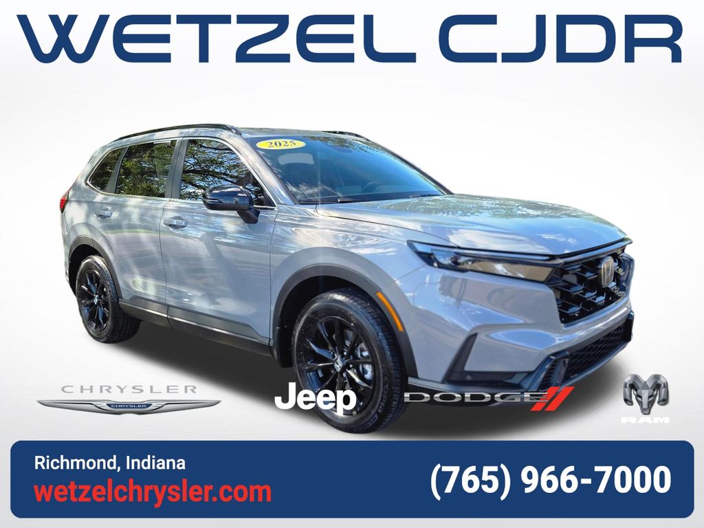 Urban Gray 2025 Honda CR-V Hybrid Sport-L AWD SUV / Crossover All-Wheel Drive Continuously Variable Transmission