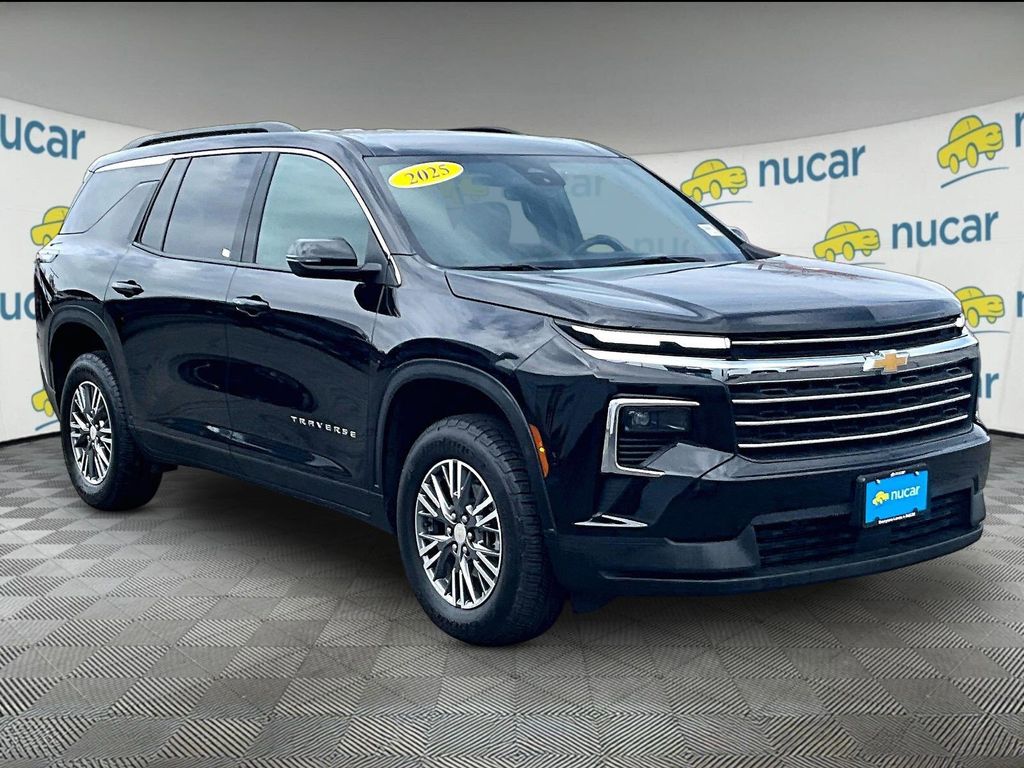 Mosaic Black Metallic 2025 Chevrolet Traverse LT AWD SUV / Crossover Four-Wheel Drive 8-Speed Automatic