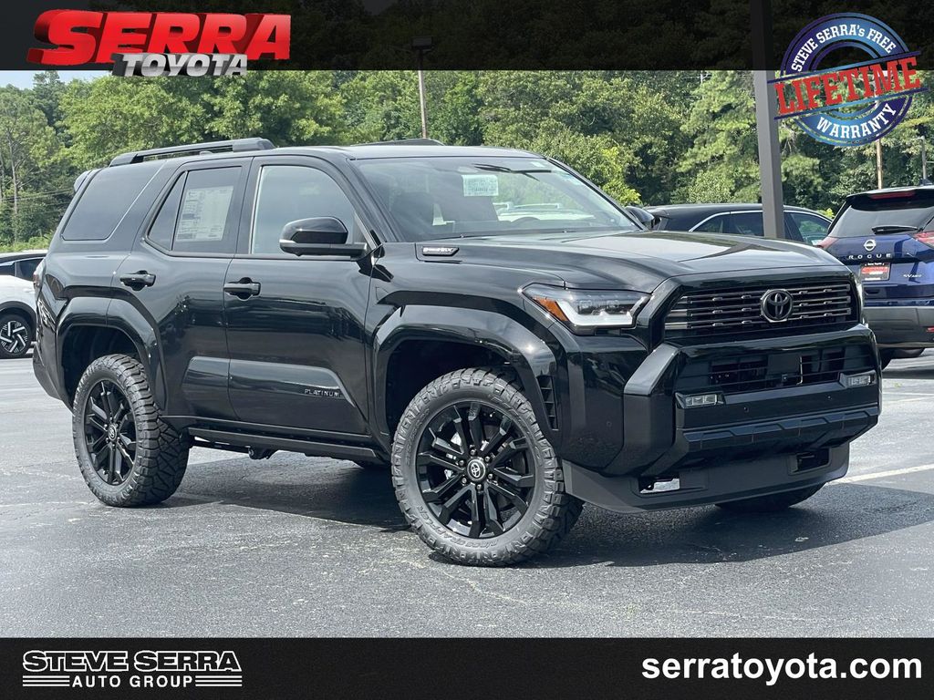 Black 2026 Toyota 4Runner SUV / Crossover 8-Speed Automatic
