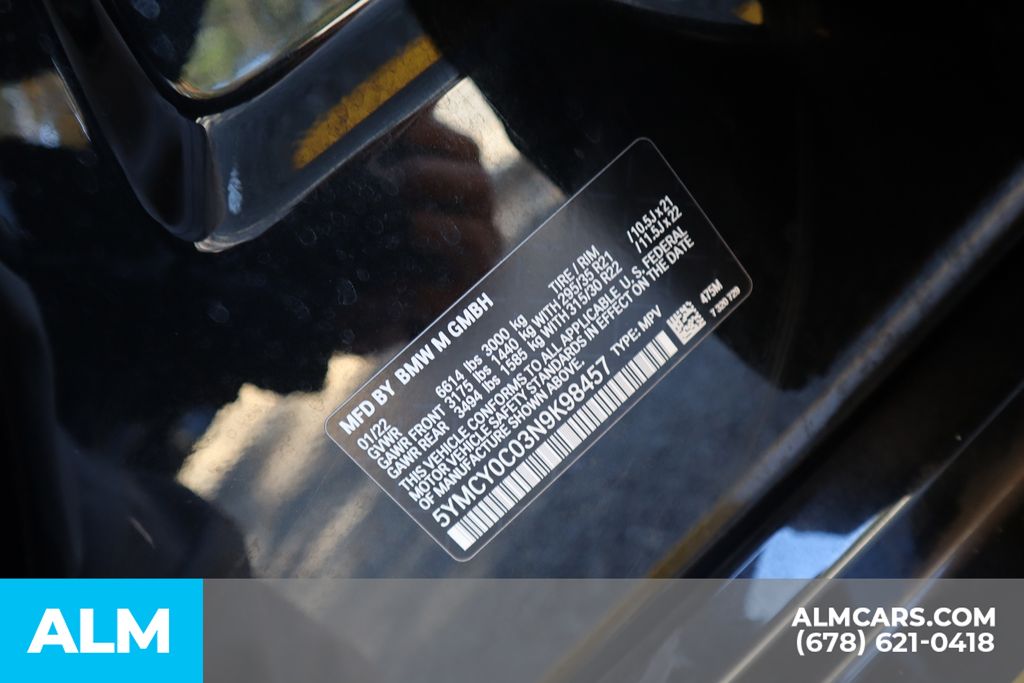 Used 2022 Black BMW Base image 42