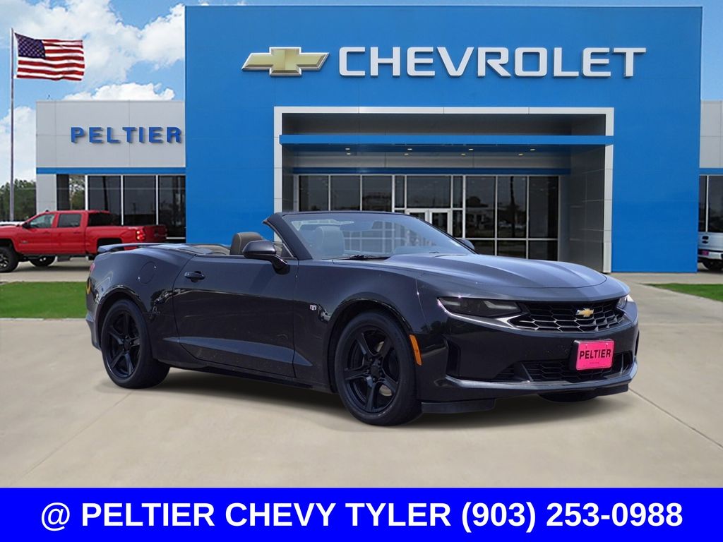 Black 2024 Chevrolet Camaro Convertible Rear-Wheel Drive Automatic