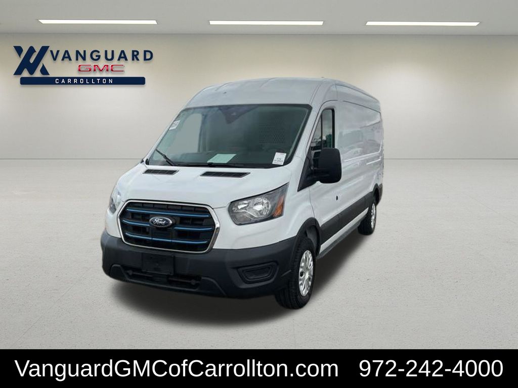 Oxford White 2023 Ford E-Transit Van Rear-Wheel Drive Automatic