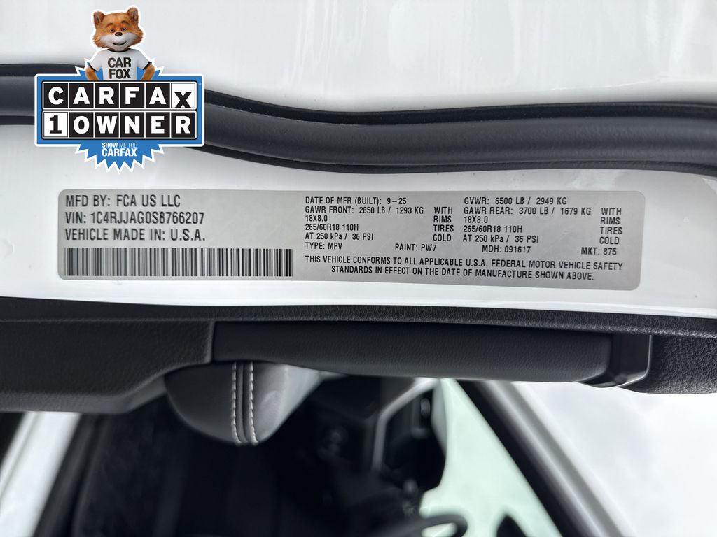 2025 Jeep Grand Cherokee L Laredo White at Wharton Ford