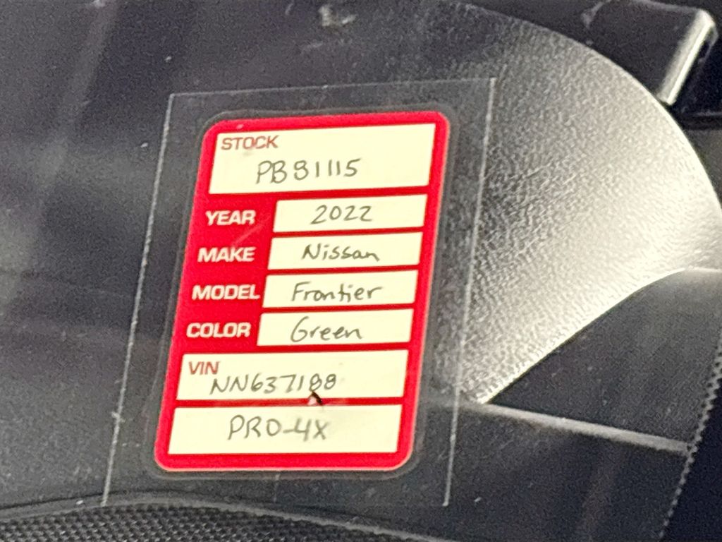 2022 Nissan Frontier PRO-4X