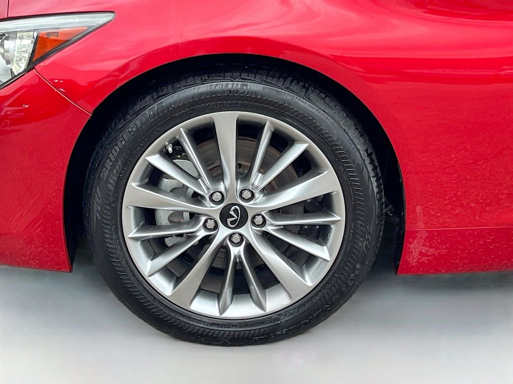 2023 INFINITI Q50 LUXE Red at AutoSavvy Houston Northwest