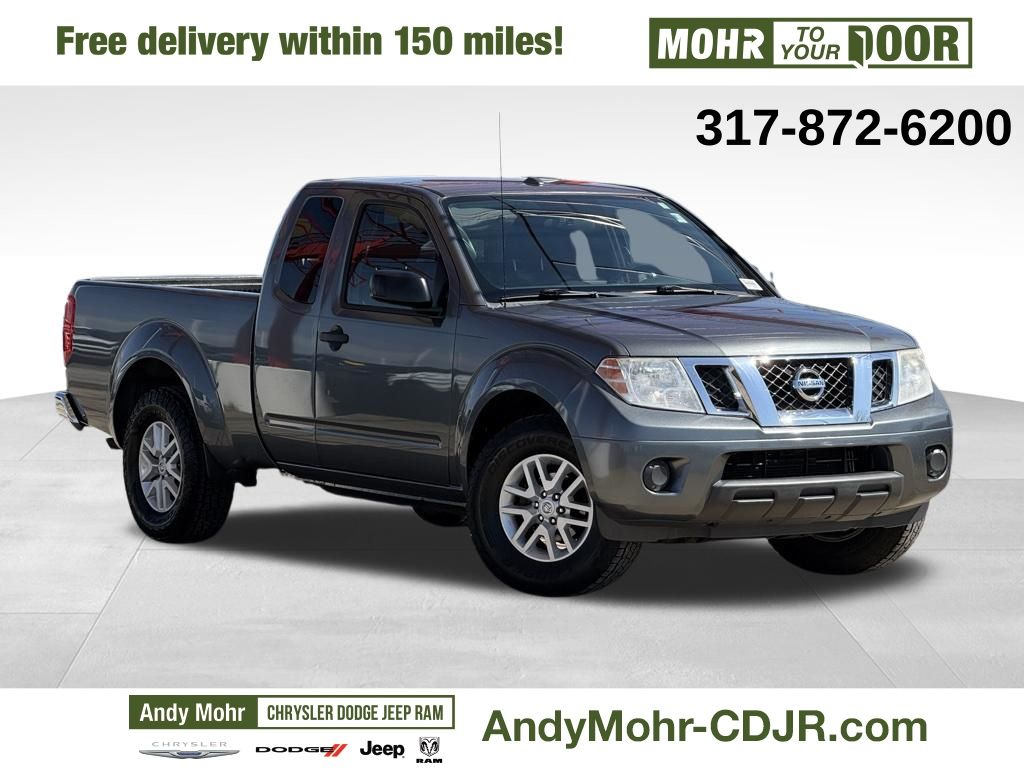 Gray (Gun Metallic) 2017 Nissan Frontier SV King Cab Pickup Truck 4X2 5-Speed Automatic Overdrive