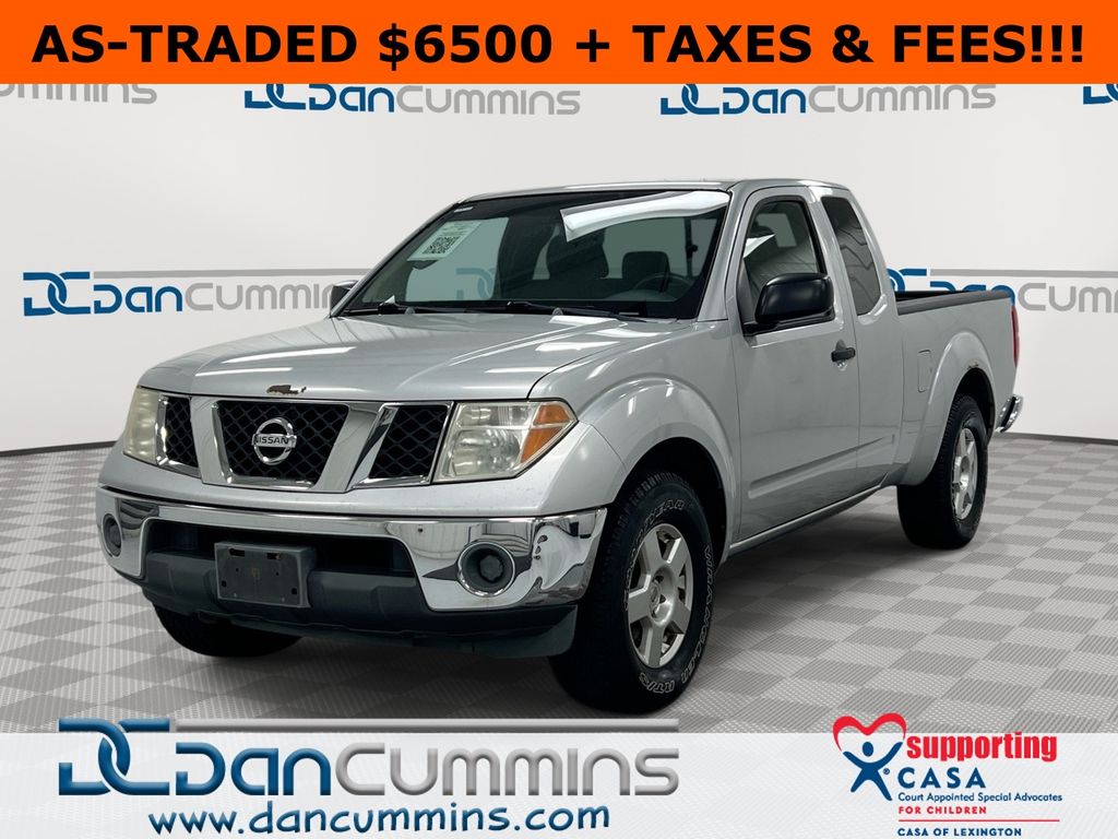 Radiant Silver 2007 Nissan Frontier SE King Cab RWD Pickup Truck Rear-Wheel Drive 5-Speed Automatic Overdrive