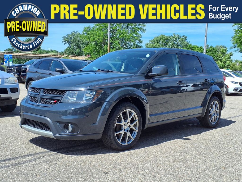 Gray Clearcoat 2017 Dodge Journey SUV / Crossover Front-Wheel Drive 6-Speed Automatic