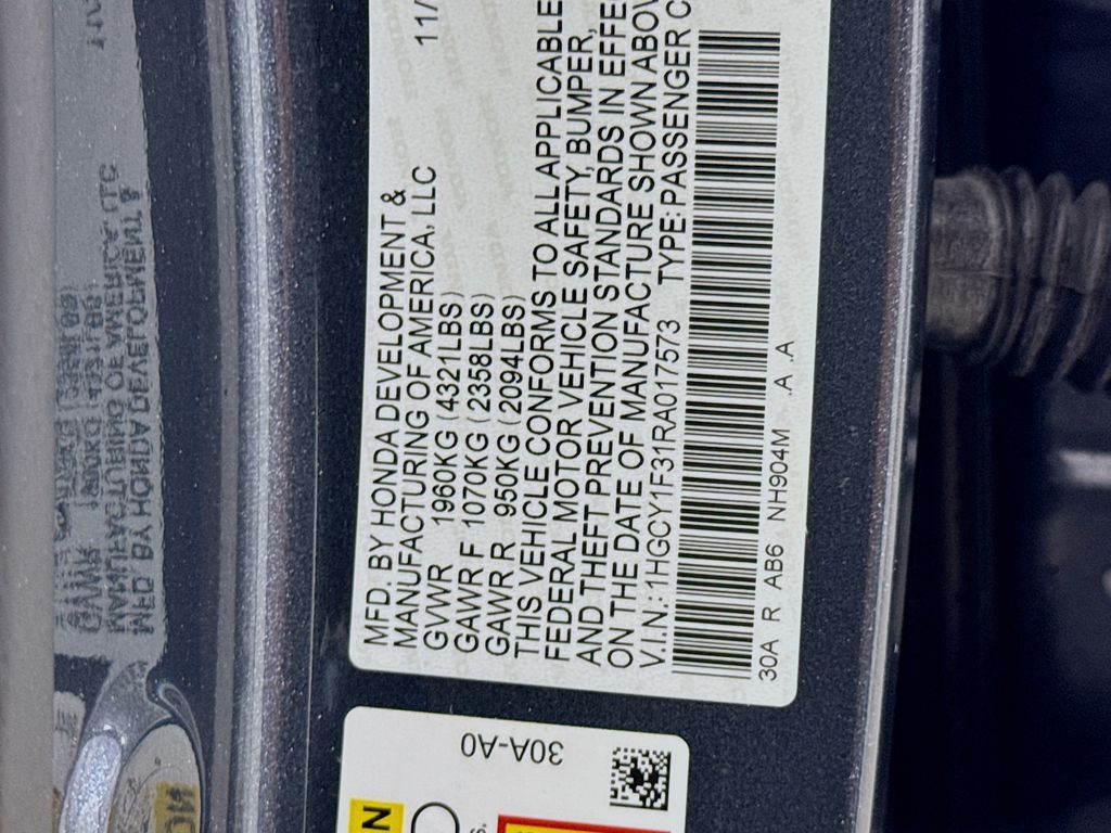Used Car 2024 Honda Accord  Ex For Sale Under $30,000 In Austin, Texas