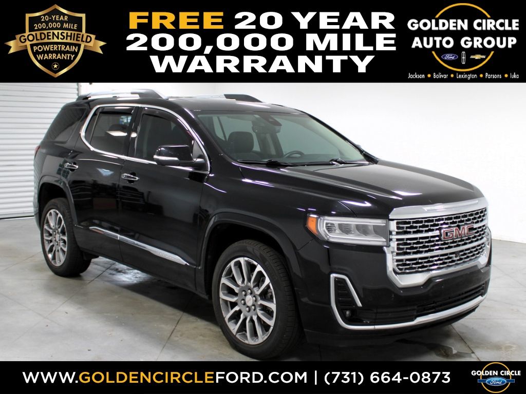 Black (Ebony Twilight Metallic) 2021 GMC Acadia SUV / Crossover Front-Wheel Drive 9-Speed Automatic