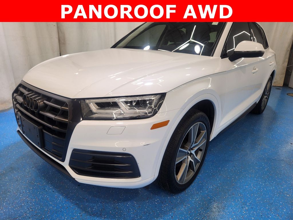 Ibis White 2019 Audi Q5 quattro Premium Plus 45 TFSI SUV / Crossover All-Wheel Drive 7-Speed Automatic