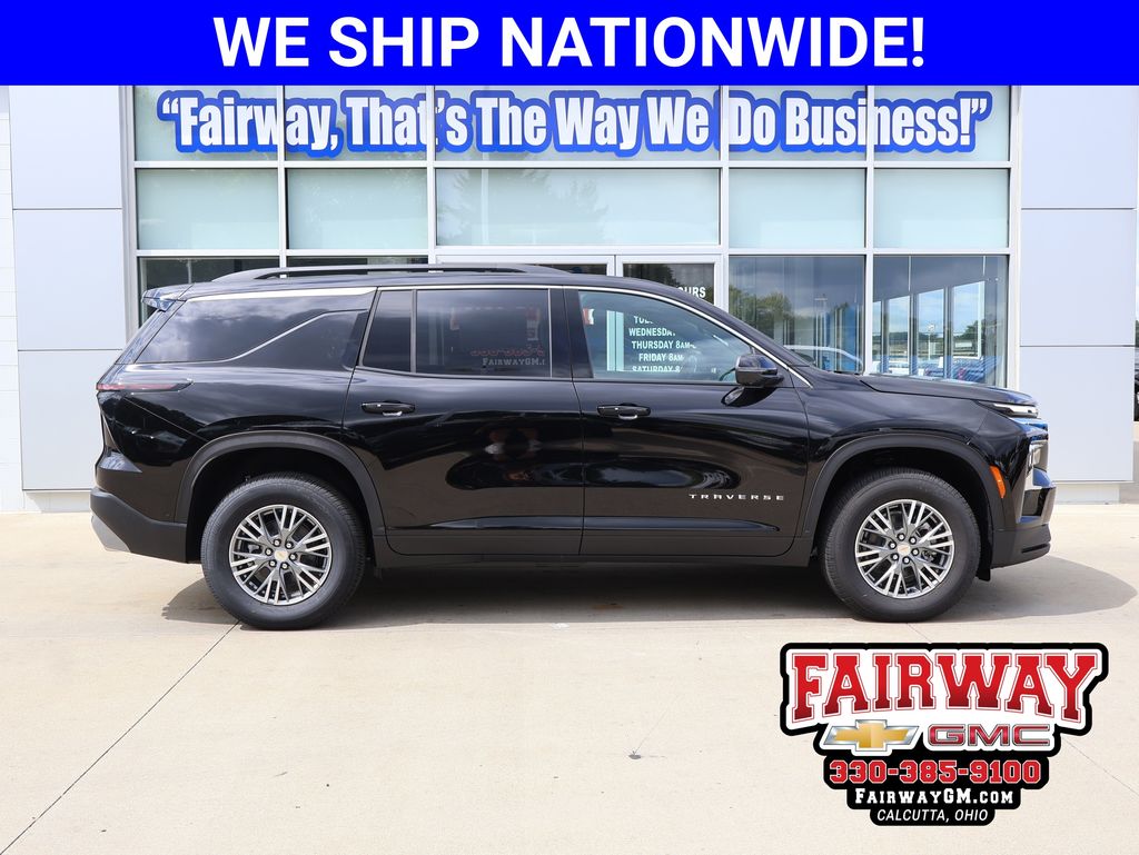 Mosaic Black Metallic 2026 Chevrolet Traverse SUV / Crossover Front-Wheel Drive 8-Speed Automatic