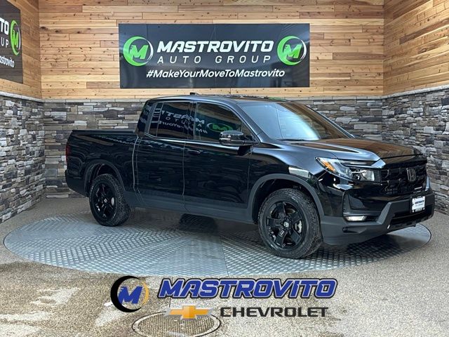 Black 2026 Honda Ridgeline Pickup Truck All-Wheel Drive 9-Speed Automatic